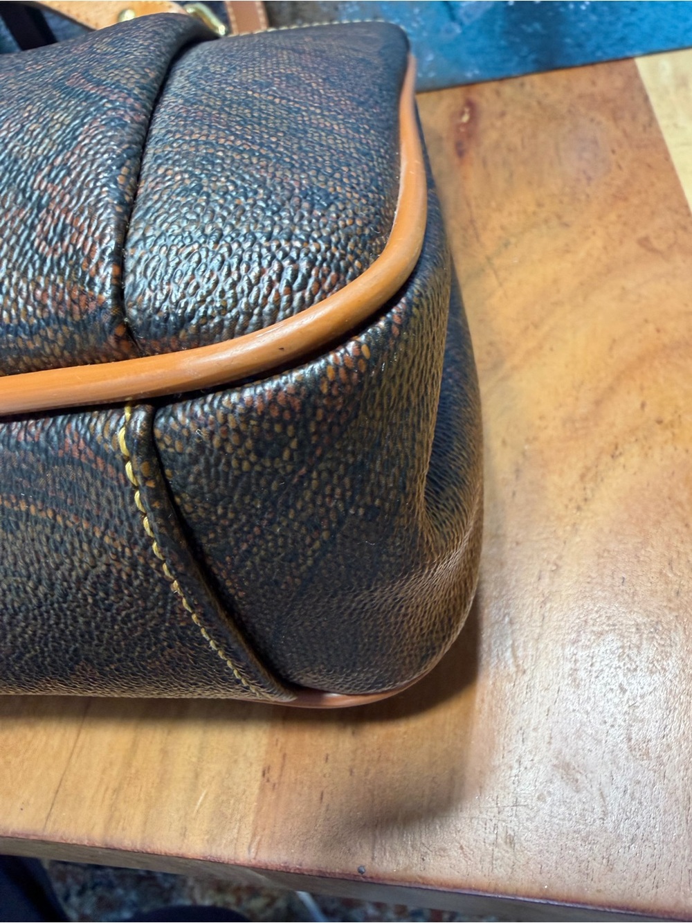 Pierre Balmain Paris 1990s Old Money Paisley Tote Shoulder Bag - Picture 11 of 15